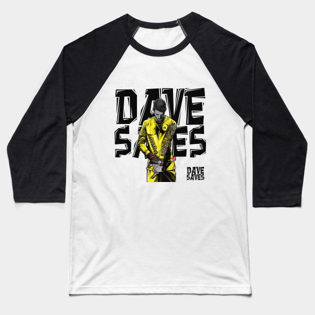 Dave Saves Baseball T-Shirt by akyanyme